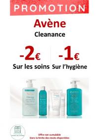 Promotions sur la gamme CLEANANCE d'AVENE à la Pharmacie Avenue de Lombez