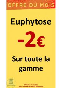 Promotions sur toute la gamme EUPHYTOSE à la Pharmacie Avenue de Lombez